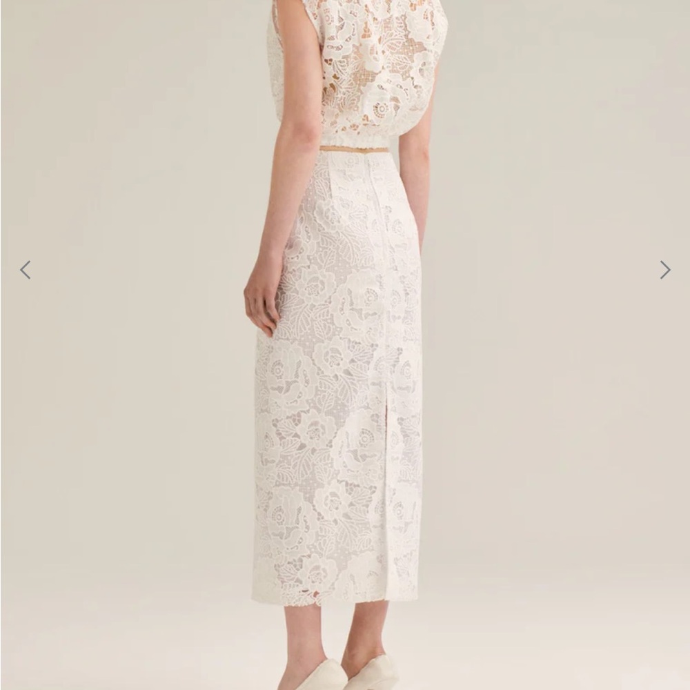 Scanlan Theodore Lace Skirt - Picture 2 of 3